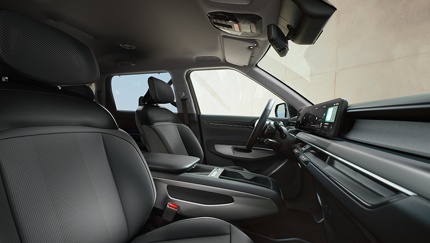 Entdecken Sie das Interieur des EV9 Air