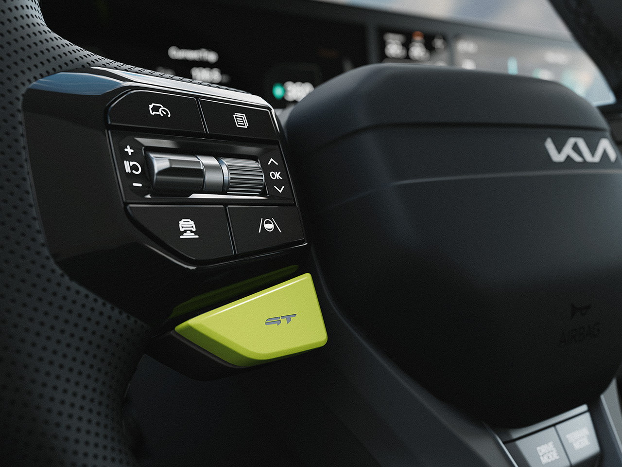 Exklusives Kia GT-Lenkrad